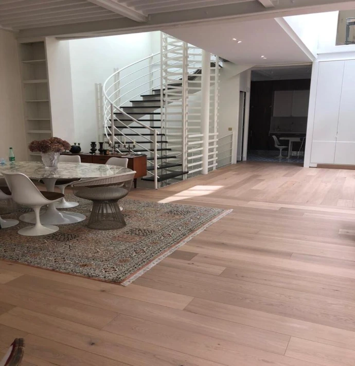 parquet contrecollé chêne salon moderne maisons laffitte